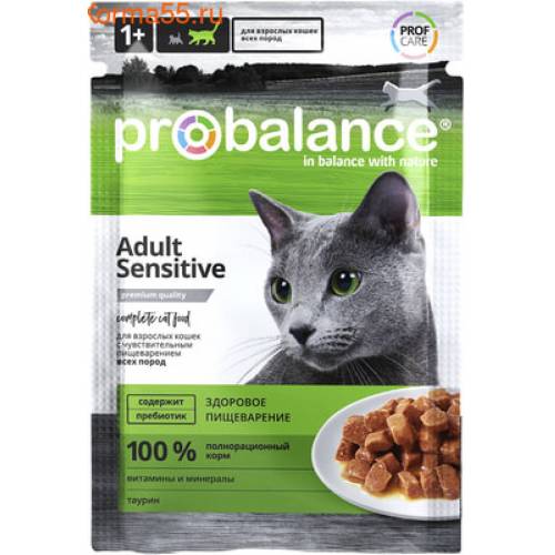 Влажный корм ProBalance Sensitive для пищеварения 85г