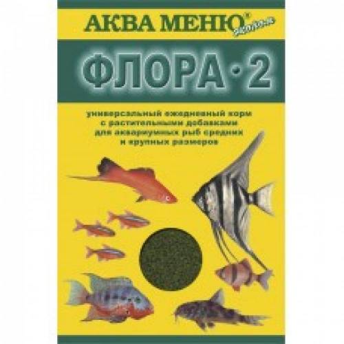 Корм для рыб Аква Меню, Флора-2 (30 г)