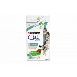 Cat Chow Sterilized сухой корм для стерилизованных кошек и кастрированных котов всех пород